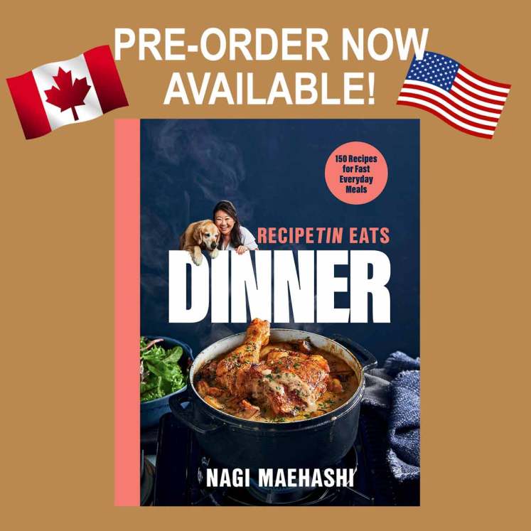 RecipeTin Eats Dinner Cookbook by Nagi Maehashi - US edition preorders